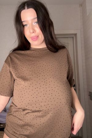 Massive natural tits bouncing hard on thick BBW PAWG body 👅 Sub OF