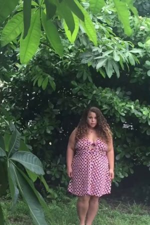 Thick and luscious, ain’t I? 😉 Rocking this bikini with all the BBW goodness. Best believe there’s more where that came from